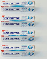 Sensodyne Repair & Protect Extra Fresh toothpaste 75 ml tubes, pack of 4, Italian import