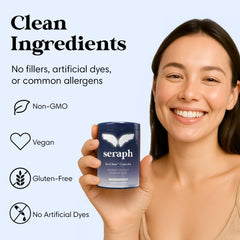 Seraph packaging design and label detail
