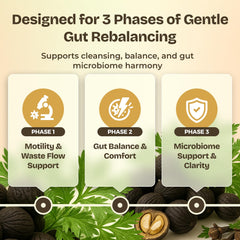 Serene Herbs Paraclara 60 capsules bottle on kitchen counter for daily routine.