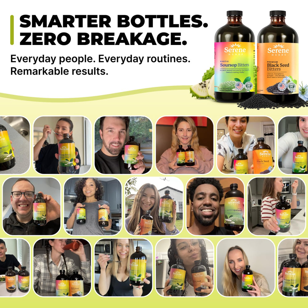 Triple-bottle set of soursop bitters ready to ship