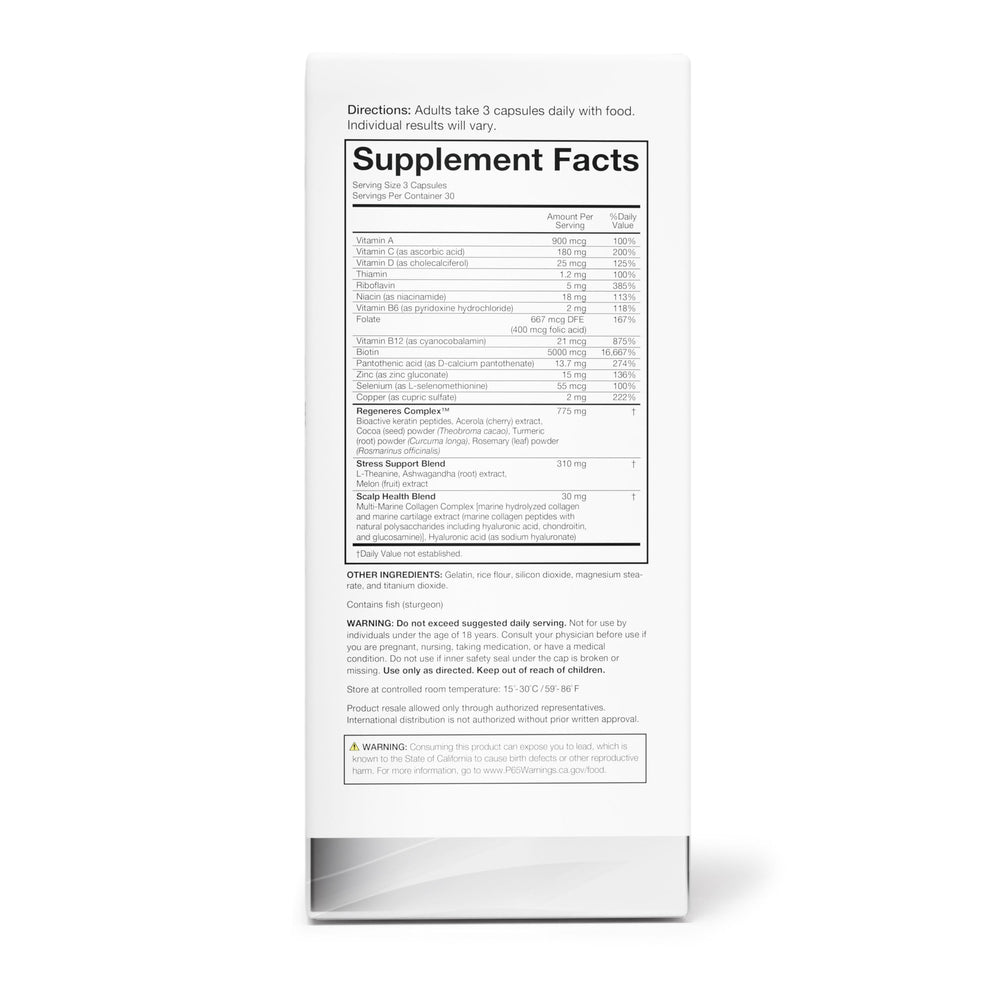 Lifestyle image showing daily use of Serovital 90 count