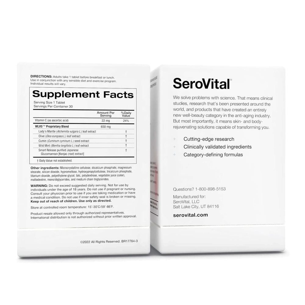 Serovital LipoValin with 90-day money-back guarantee for risk-free trial.