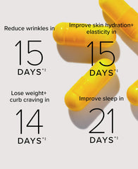 Close-up of Serovital Renewal Complex capsules