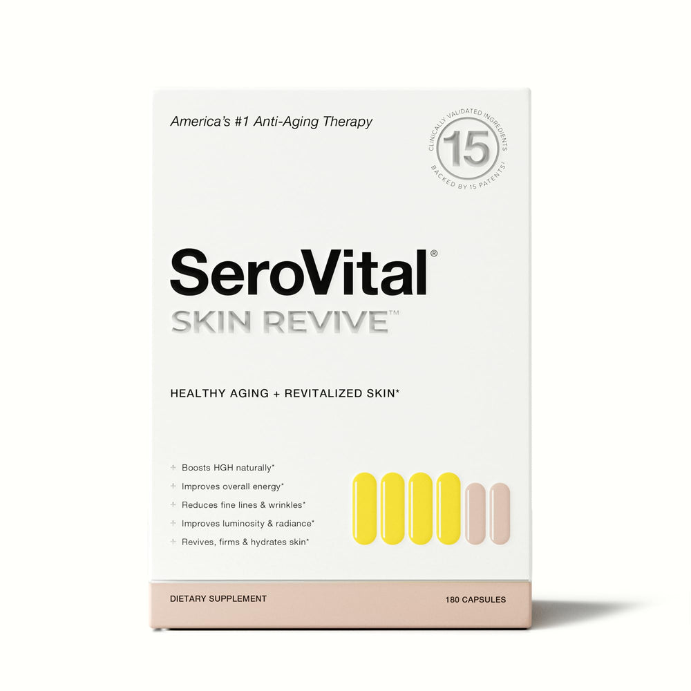 Serovital Skin Revive bottle – front view