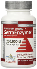 Bottle of Serra Enzyme Serrapeptase 250,000IU