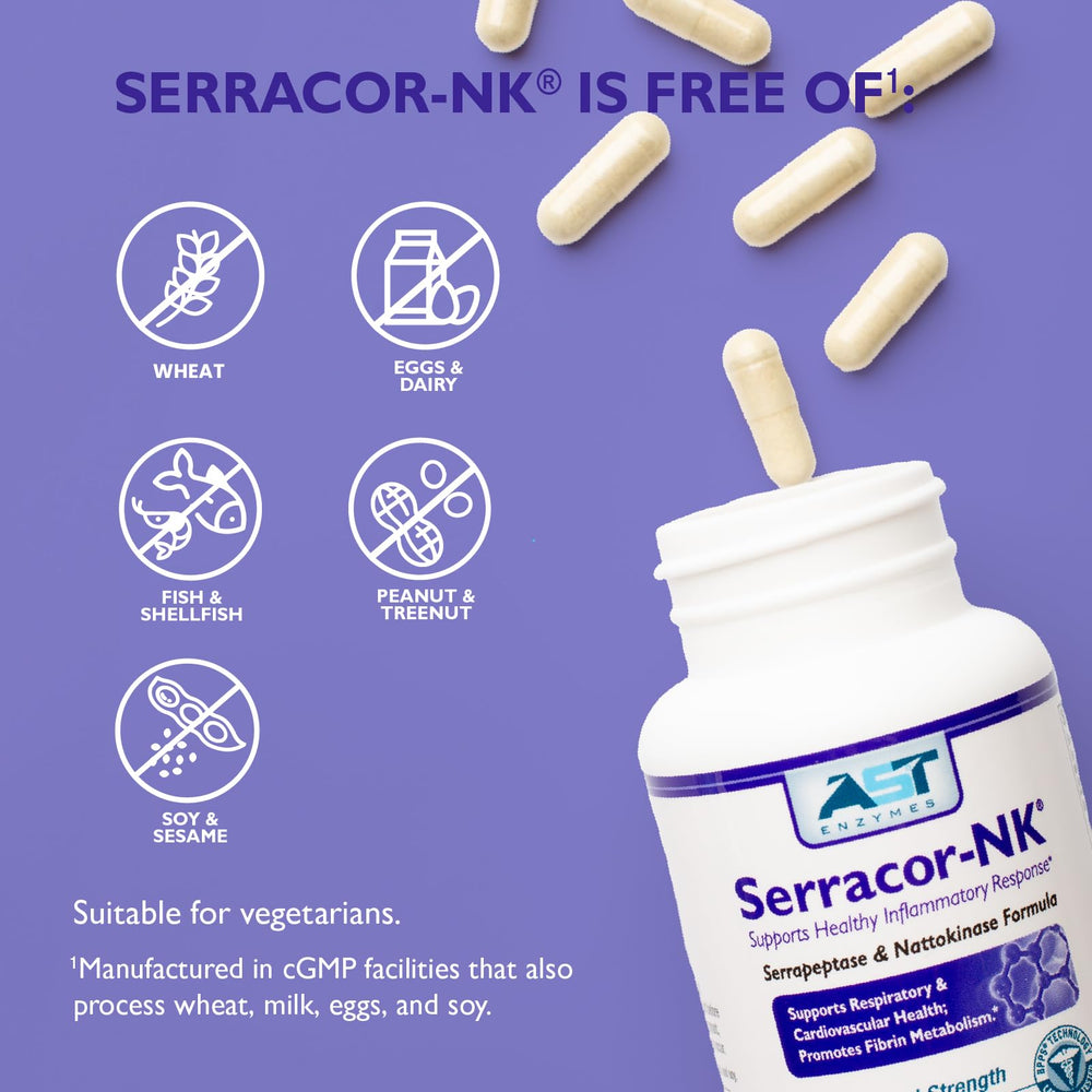Serracor-NK bottle and packaging