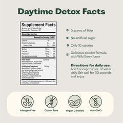 30-serving container of GutRhythm Daytime Detox