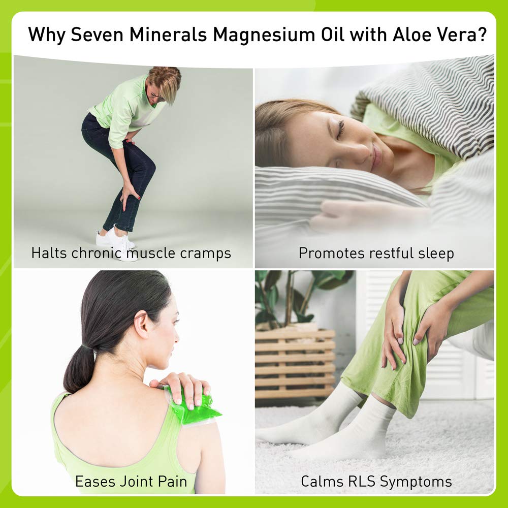 Pharmaceutical-grade magnesium oil from Seven Minerals, USA mined