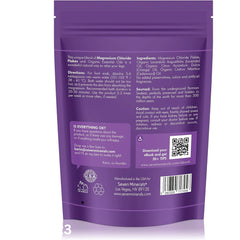 Packaging of Seven Minerals Relaxing Legs Magnesium Chloride Flakes