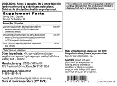 SFI Health Bioflavonoid Complex citrus bioflavonoids image signaling an antioxidant-friendly formulation.