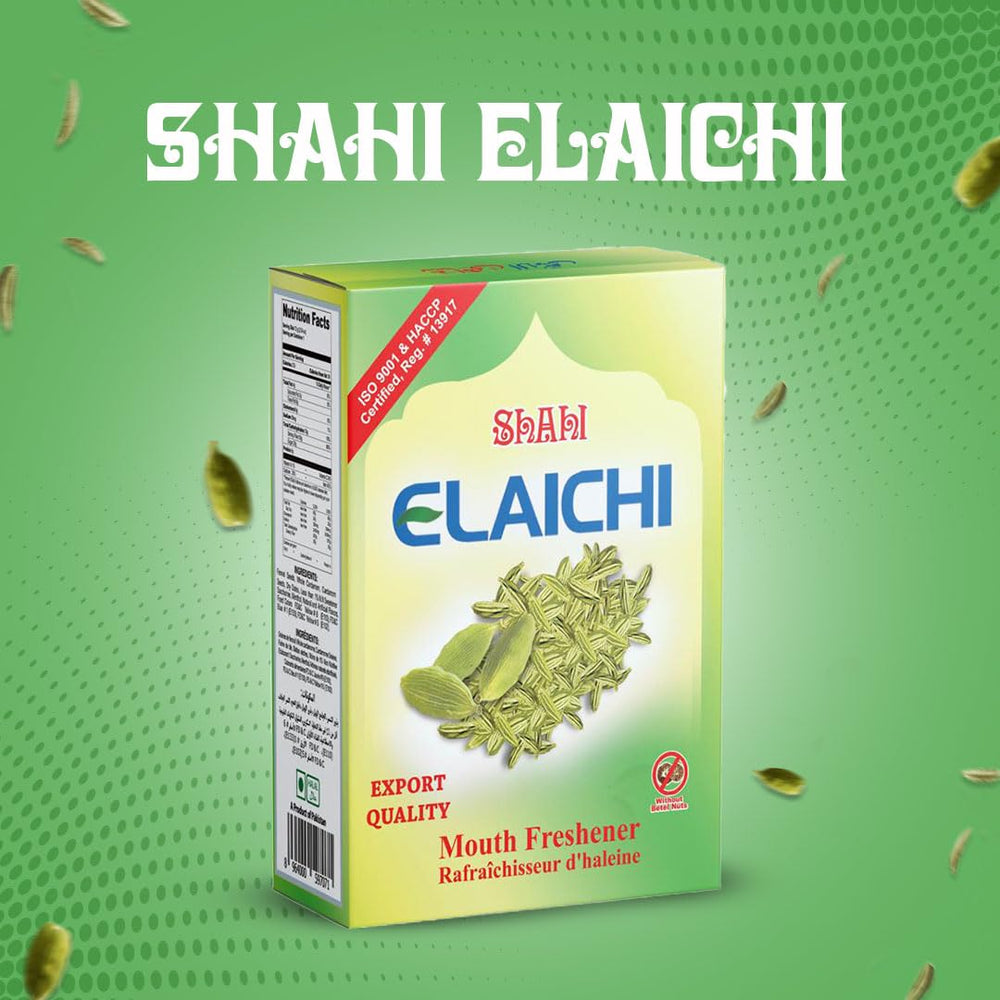 Shahi Elaichi Cardamom Seeds Mouth Freshener - Pack of 6