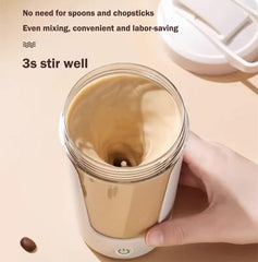 Shaker bottle in use for protein shake or coffee