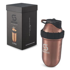 SHAKESPHERE easy-clean design image emphasizes quick rinsing without mixing ball.