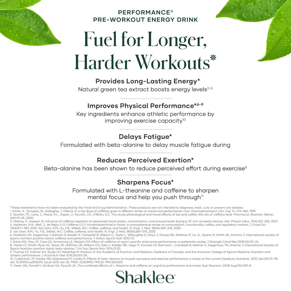 Shaklee beta-alanine 800mg label indicates endurance-supporting ingredient.