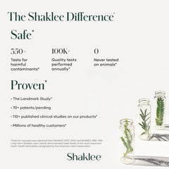 Shaklee daily packets collection shown for convenience
