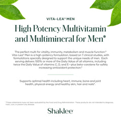 Vita-Lea Men bottle with 240 tablets