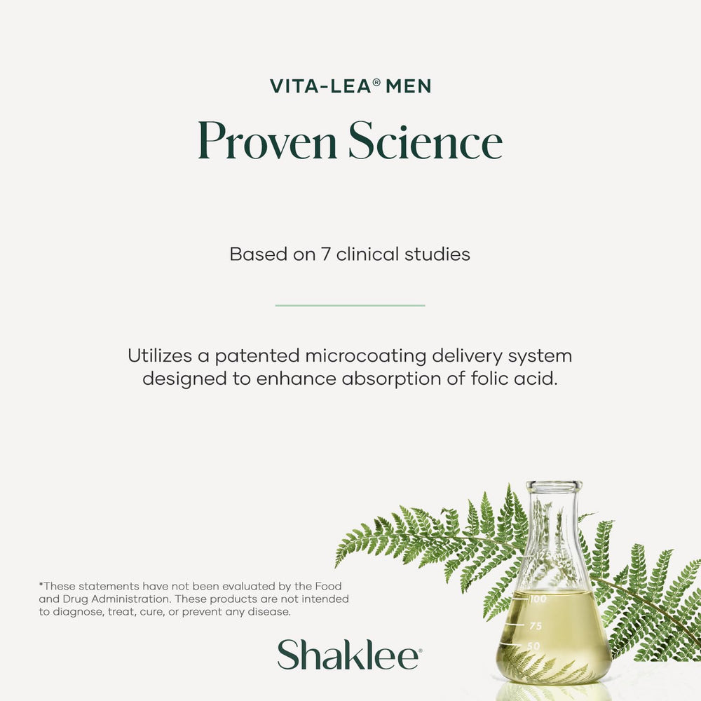 Shaklee Vita-Lea Men packaging and bottle design