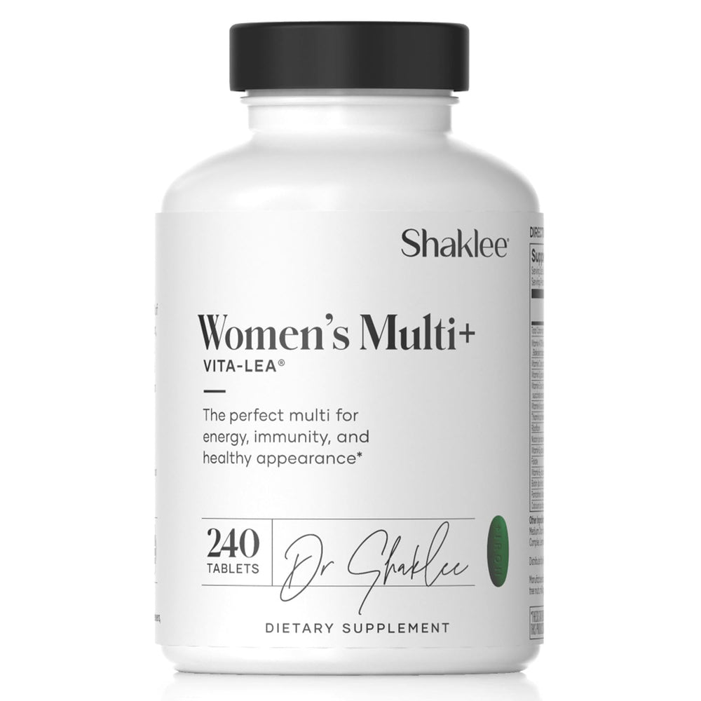 Shaklee Vita-Lea Women bottle front with 240 tablets