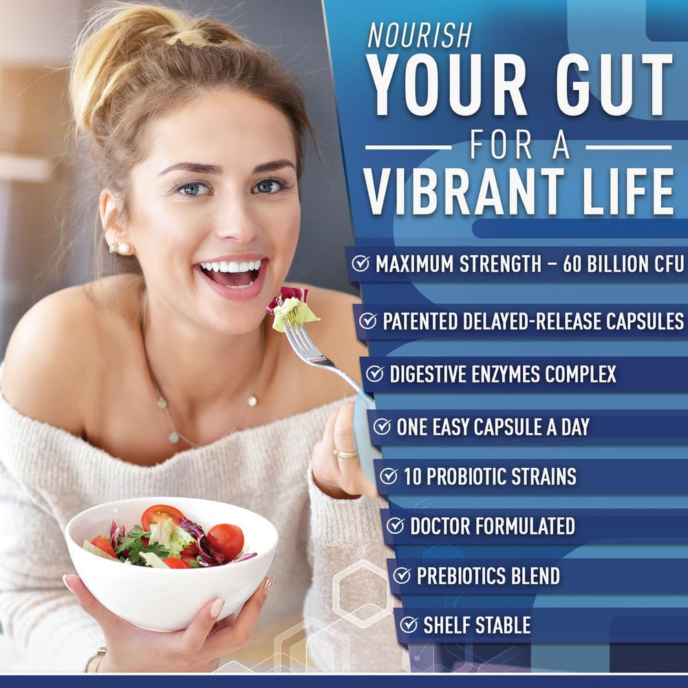 Shelf-stable probiotic bottle - no refrigeration required