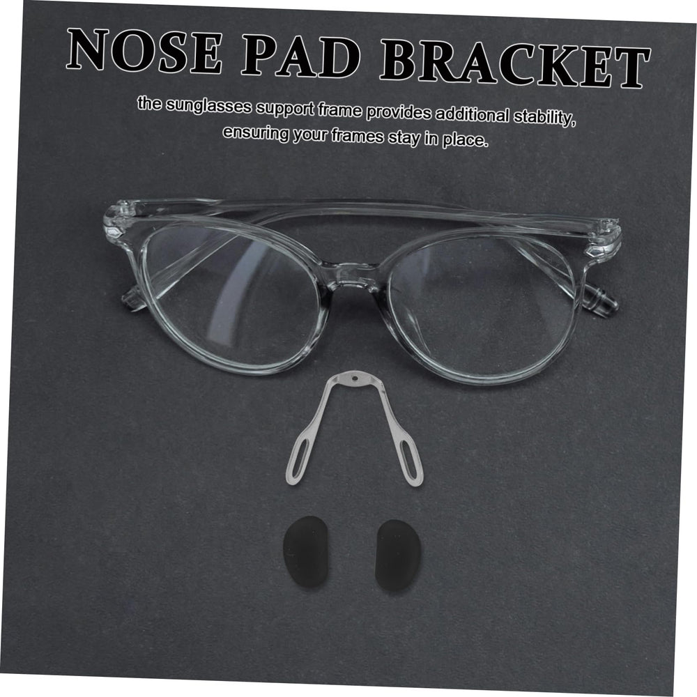 Nose pad bracket kit for eyeglasses