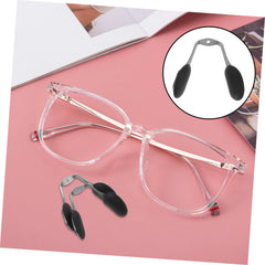 Comfortable long-wear eyeglass nose pads