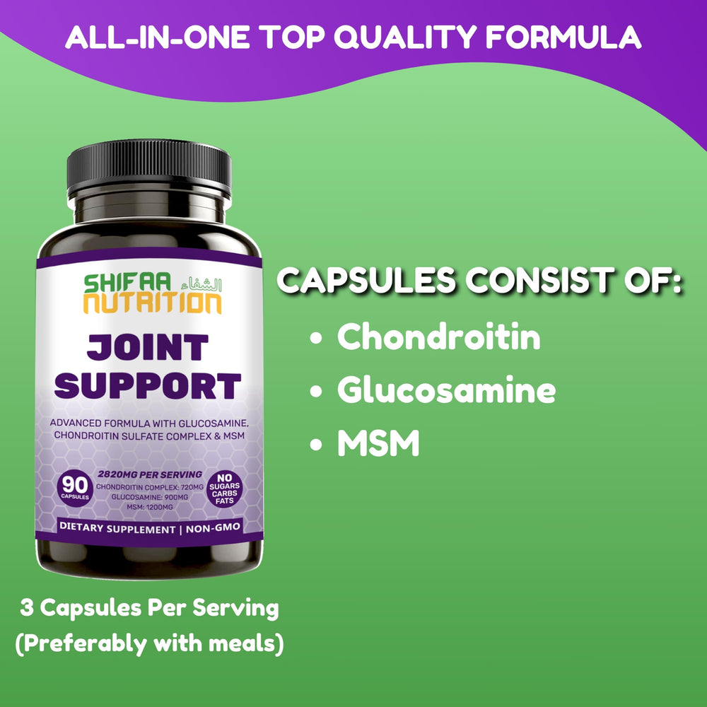 SHIFAA NUTRITION logo and product name on box