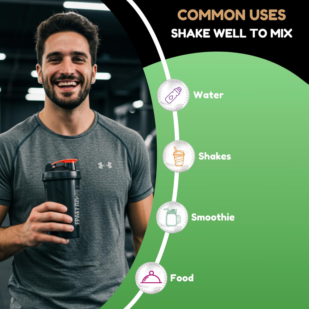Nutrition label highlighting 24g protein per serving