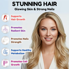 SHIFAA Vegan Biotin Gummies packaging strawberry flavor