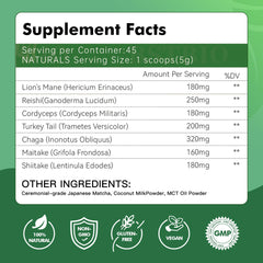 Shiitake mushrooms in dried form