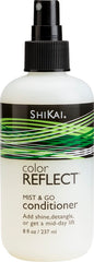 Shikai Color Reflect Mist & Go Conditioner Spray detangles and adds shine for color-treated hair.