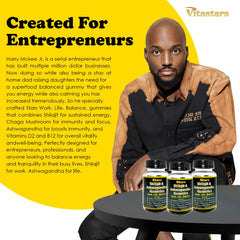 Gummies promoting energy and daily vitality