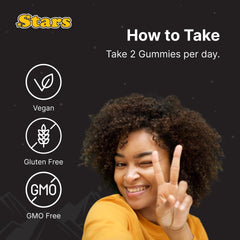 Gummies showing immune support and wellness benefits