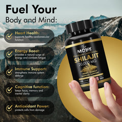 Shilajit capsules 120 count USA made