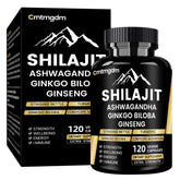 Premium Shilajit Capsules from the Himalayas with Ashwagandha