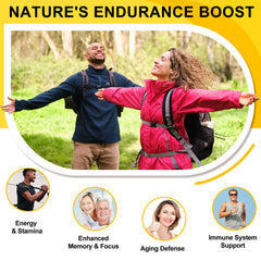 Active lifestyle image showing energy and vitality with Shilajit