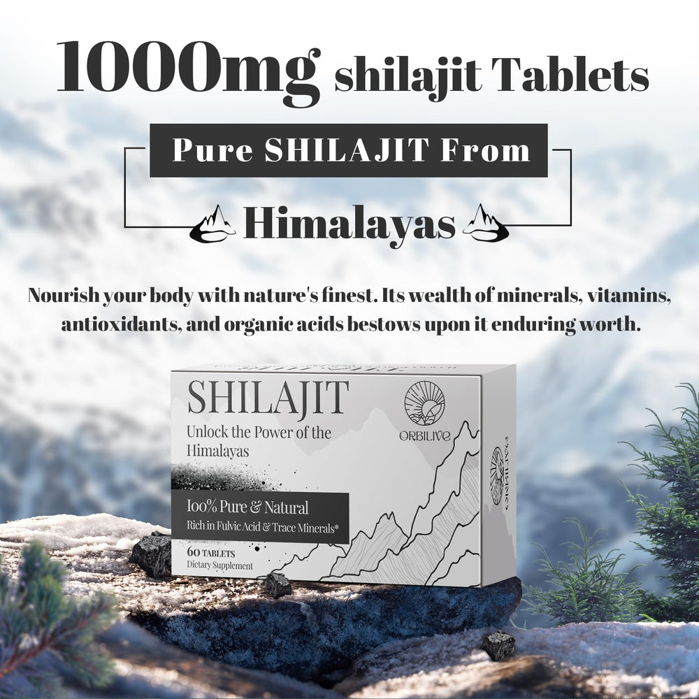 Shilajit with fulvic acid and 85+ trace minerals
