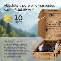 Fulvic acid minerals in Shilajit resin