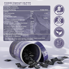 Shilajit gummies individually packaged for on-the-go use