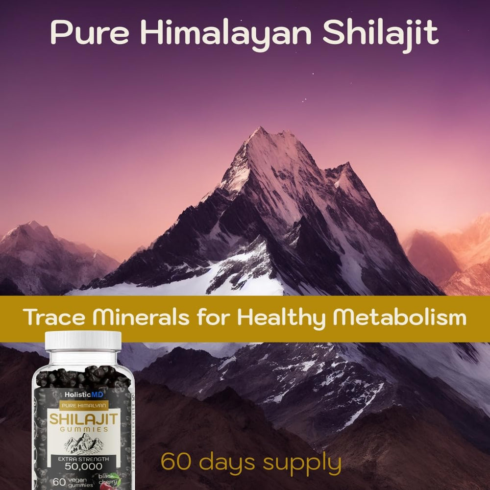 Ashwagandha and Siberian Chaga enhanced Shilajit gummy