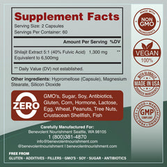 High-absorption fulvic acid in Shilajit enhances energy and stamina