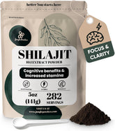Shilajit powder 10:1 extract in a 5 oz bag with 282 servings