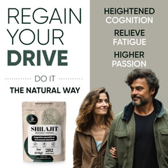 Shilajit powder immune system support