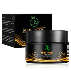 Shilajit resin in glass with liquid