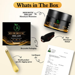 Product shot of Shilajit Resin bottle