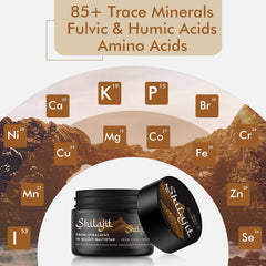 Shilajit with 85+ trace minerals