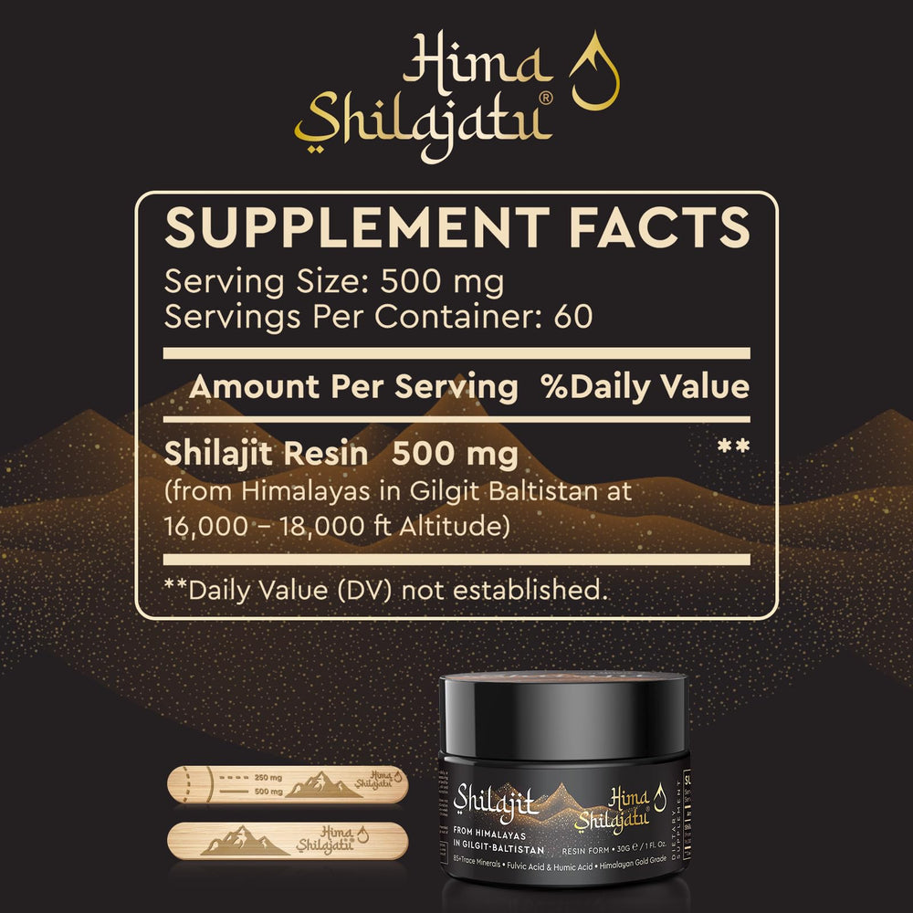 Shilajit resin from Gilgit Baltistan