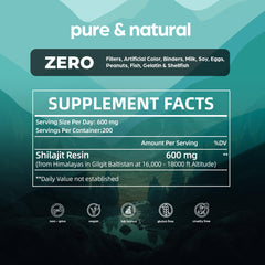 Lab-tested Shilajit resin packaging and certification