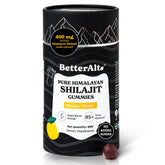 Front view of Himalayan Shilajit Mango Gummies bottle