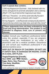 Elemental Magnesium Glycinate 175 mg graphic