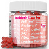 SHIZAM front packaging showing gummies and plant blend benefits